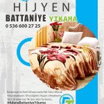 Adana Turgut Özal Bulvarı Battaniye Yıkama