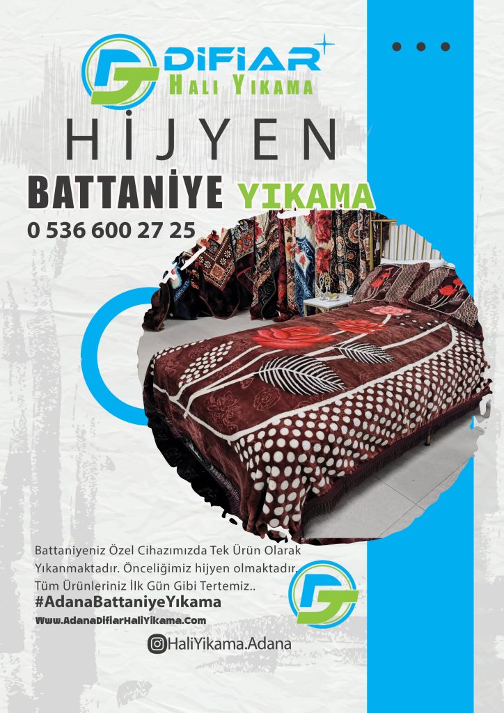Adana Huzurevleri Battaniye Yıkama