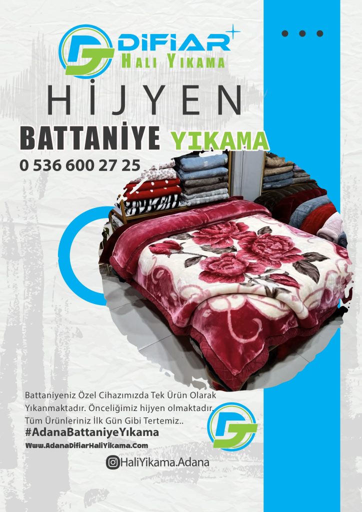 Adana Battaniye Yorgan Yıkama