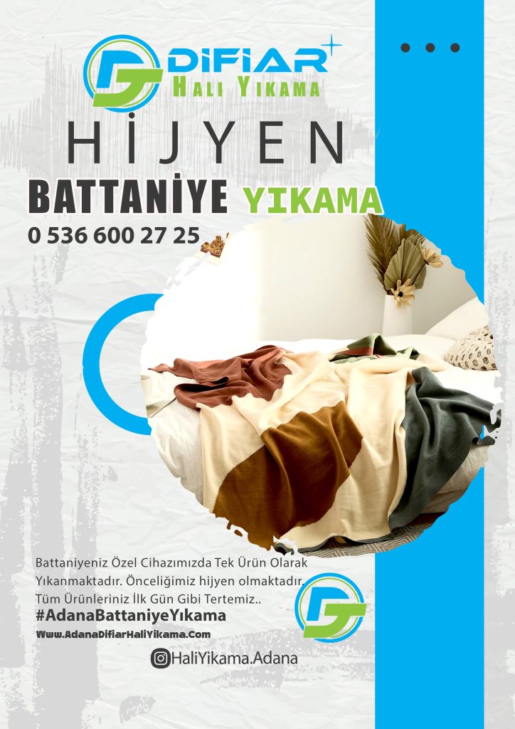 Adana Yeşilyurt Battaniye Yıkama