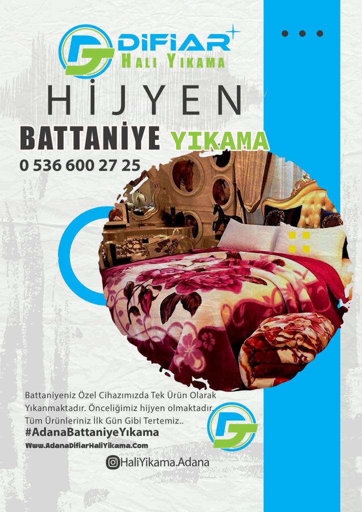 Adana Difiar Battaniye Yıkama